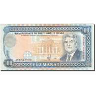 Billet, Turkmanistan, 100 Manat, 1995-1998, 1995, KM:6a, SUP - Turkménistan