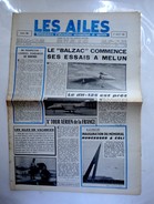 LES AILES - Hebdomadaire D'information Aeronautique Et Spatiale - N° 1888 -  27  Juillet 1962 - Aviation