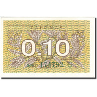 Billet, Lithuania, 0.10 Talonas, 1991, 1991, KM:29a, SUP+ - Lituania