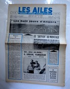 LES AILES - Hebdomadaire D'information Aeronautique Et Spatiale - N° 1886 -  13  Juillet 1962 - Luchtvaart