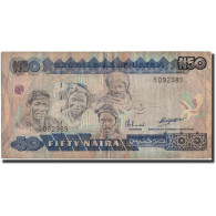 Billet, Nigéria, 50 Naira, Undated (1991), Undated, KM:27b, TB - Nigeria