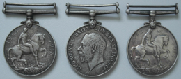 Medaillen Alle Welt: Großbritannien, Georg V. 1911-1936: Lot 10 Stück; World War Medal 1914-1918, Je 36 Mm, S - Ohne Zuordnung