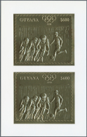 Thematik: Olympische Spiele / Olympic Games: 1993, Guyana For Atlanta 1996. Lot Of 50 Miniature Sheets Of 2 For The $600 - Sonstige & Ohne Zuordnung