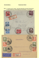 Heimat: Sachsen-Anhalt: ASCHERSLEBEN: 1632/1950, Umfangreiche Sammlung Ab Früher Botenpost Mit Vielen Interessanten - Sonstige & Ohne Zuordnung