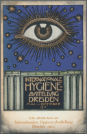 Ansichtskarten: Deutschland: 1900/1940, Partie Von über 200 Karten Von DRESDEN (119), DT. OSTGEBIETE (50), MÜN - Other & Unclassified