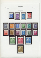 Ungarn: 1913/2012 Ca., Very Comprehensive, Mostly MNH Collection Housed In 9 Hingeless Albums, Comprising 1932 Madonna D - Briefe U. Dokumente