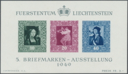 Liechtenstein: 1912/1979 (ca.), Dubletten Chronologisch Geordnet Im Lagerbuch Mit Schwerpunkt Im Modernen Bereich Aber A - Sammlungen