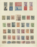 Italien: 1860/1970 (ca.), Italy And Areas, Collection On Many Pages, Starting From The Italian States With Pope State, N - Sammlungen