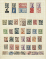 Italien: 1860/1970 (ca.), Italy And Areas, Collection On Many Pages, Starting From The Italian States With Pope State, N - Lotti E Collezioni