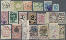 Fiskalmarken: 1820/1960 Ca., European States, Comprehensive Collection With Many Hundred Revenue Stamps Starting From Th - Other & Unclassified