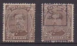 België/Belgique  Preo  Handrol/roulette N° 3218 A+B Ath 1924 Type I. - Roller Precancels 1920-29