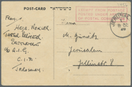 Palästina: 1940/1945, German Templers In Palestine Interneed By Mandate/British Authority, British Internee Mail, 1 - Palästina