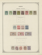 Marokko: 1891/1972, French P.O./Protectorate/Tangier, Splendid Mint Collection On Yvert Album Pages (only Few Are Used), - Neufs