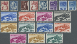Japan: 1945/74, Mint Never Hinged Collection Inc. Definitives With Coils And Booklets (the Latter From 1966), Parks And - Ungebraucht