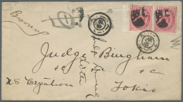 Japan: 1876/1944, Covers (2, To Hon. John Bingham, One By HSBC), Ppc (2), FFC 1927/29 (3), LDC With WW-II Occupation Sum - Briefe U. Dokumente