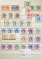 Hongkong: 1954-90, Collection In Small Album Starting Definitive Sets Mint Never Hinged, Few Good Values In Pairs And Bl - Other & Unclassified