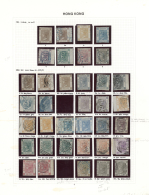 Hongkong: 1862 - 1962, Large Mint And Used Collection , Virtually Complete, Wid Range Of Paper, Perforation And WM Varie - Sonstige & Ohne Zuordnung