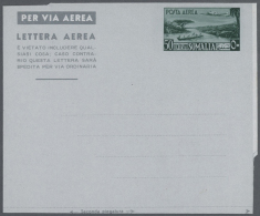 Afrika: 1940/1955 Ca., AIR LETTERS And AIRMAIL STATIONERIES, Collection With 27 Air Letters And Airmail Stationeries On - Africa (Other)