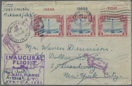 Vereinigte Staaten Von Amerika: 1900-1960, Box Containing 115 Covers / Cards, Stationerys With Blind Print (albino) Enve - Briefe U. Dokumente