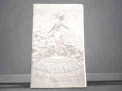 FRANCE - Bulletin Mensuel De La Maison Champion En 1934 - L 7974 - Catalogues De Maisons De Vente