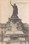 Paris Monument De La Republique - Statues