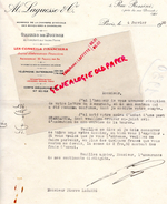 75- PARIS- ORDE DE BOURSE BANQUE- AL. LAGUESE -1 RUE ROSSINI- A M. LAGARDE BLAYE- 1930 - Bank & Insurance