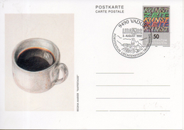 Liechtenstein. Entier Postal. Carte Postale.art.  50 Rappen. Cachet LIBA 92 - Entiers Postaux