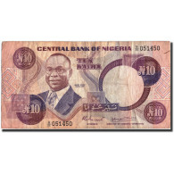 Billet, Nigéria, 10 Naira, Undated (1979-84), Undated, KM:21a, TB - Nigeria