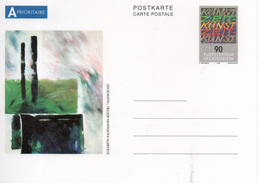 Liechtenstein. Entier Postal. Carte Postale.art.  90 Rappen. - Entiers Postaux