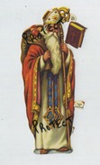 Sinterklaas - Sint Niklaas - Saint Nicolas :  Découpie  : Formaat   H=16 X B=7 Cm - Saint-Nicholas Day