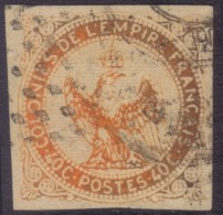 YT5 Aigle 40c - Losange Points + Cachet A Date - Eagle And Crown