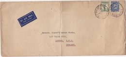 STORIA POSTALE  - AUSTRALIA -  GEORGE VI - BUSTA   VIAGGIATA  - HOTEL CECIL - ALEXANDRIA - Brieven En Documenten