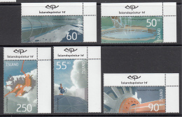 Iceland MNH 2004 Scott #1009-#1013 Set Of 5 Geothermal Energy - Neufs