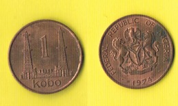 Nigeria 1 Kobo 1974 - Nigeria