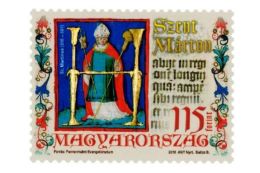 HUNGARY 2016 PEOPLE 1700 Years From The Birth Of ST. MARTIN Of TOURS - Fine Set MNH - Unused Stamps