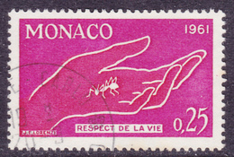 MONACO 1961 Respect Of Life (YT 554 Mi 509) Used - Oblitérés