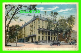 SARATOGA SPRINGS, NY - THE WORDEN - ANIMATED -  TRAVEL IN 1930 -  ROBSON & ADEE - - Saratoga Springs