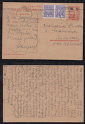 Poland Polen 1934 Uprated Stationery Overprint - Briefe U. Dokumente