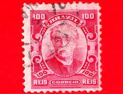 BRASILE - Usato - 1916 - Eduardo Wandenkolk (1838-1902), Politico - Allegoria Della Repubblica - 100 - Used Stamps