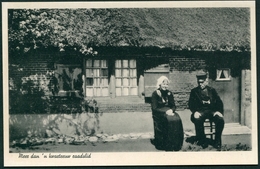 MEER DAN 'N KWARTEEUW RAADSLID.LAREN.NOORD HOLLAND.KLEDERDACHT.COSTUME TRADITIONELLE.BOERDERIJ.FOLKLORE.ONGELOPEN.FRAAI! - Laren (NH)