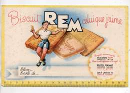 Buvard - Biscuit REM - Sucreries & Gâteaux