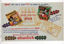 Buvard - Levure Alsacienne Alsa - Alsastick - Produits Laitiers