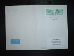 LETTRE Pour La FRANCE TP KANAPE VOGEL SEBESTYEN 200 X2 OBL.2012 12 17 PAPA - Briefe U. Dokumente