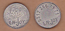 AC - ENJOY GAME AMUSEMENT TOKEN JETON - Pièces écrasées (Elongated Coins)