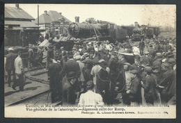 +++ CPA - KONTICH - CONTICH - Accident Chemin De Fer - Schrikkelijk Spoorweg Ongeluk - Vue Générale - Train Trein  // - Kontich