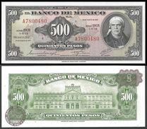 Mexico 500 PESOS 1971 P 51n UNC - Mexico