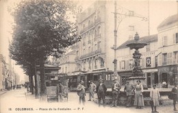 92-COLOMBES- PLACE DE LA FONTAINE - Colombes