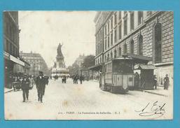 CPA 212 - Le Funiculaire De Belleville PARIS - Public Transport (surface)