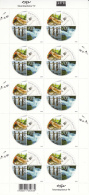 Iceland MNH 2005 Scott #1050 Minisheet Of 10 70k Fish, Utensils, Waterfall - Food Culture - EUROPA - Ongebruikt