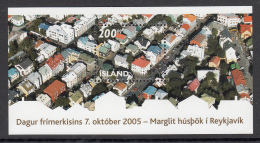 Iceland MNH 2005 Scott #1058 Souvenir Sheet 200k Reykjavik - Stamp Day - Nuevos